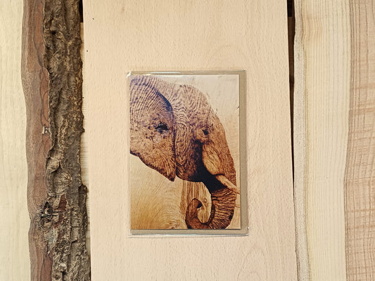 "Rustic Rue" Greetings Card