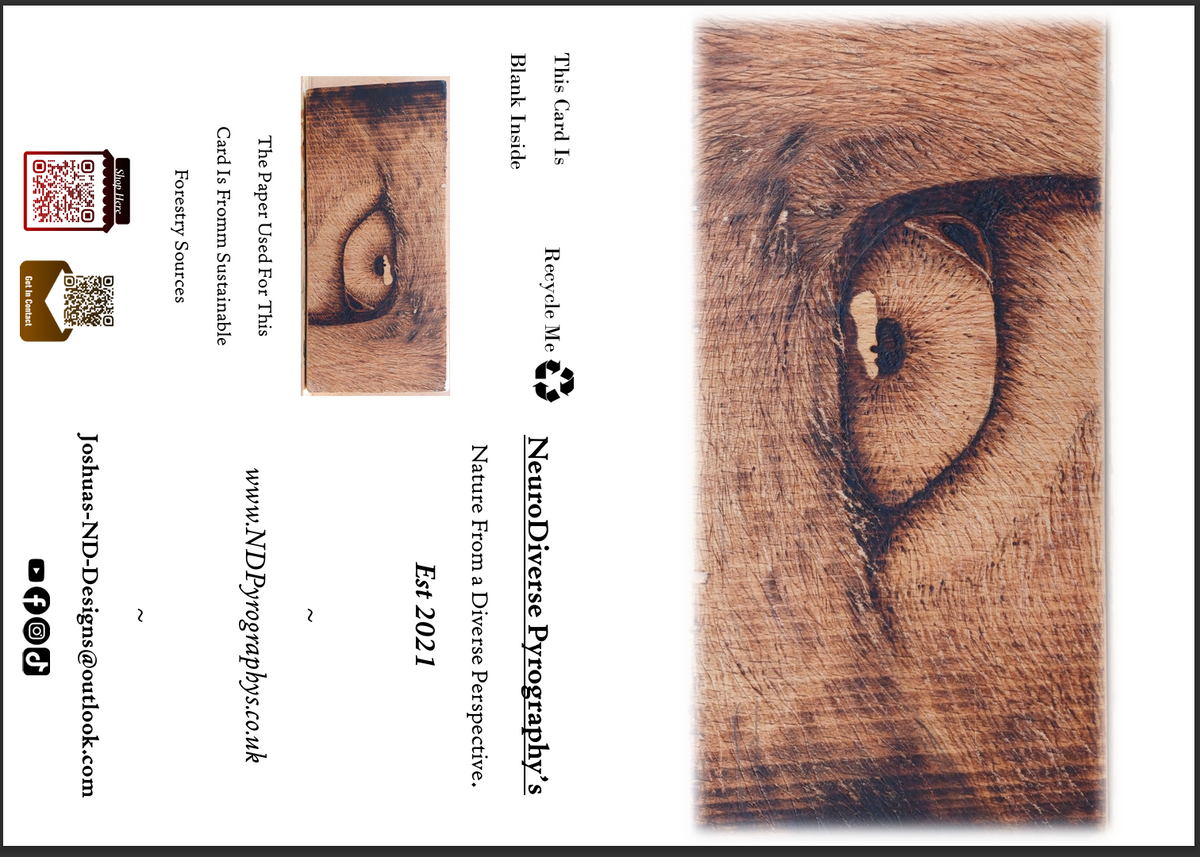 Eye-Leen - A6 Greeting Card