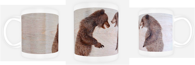 Mirrored Design Mugs