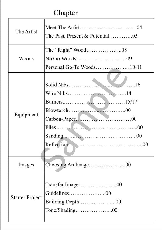 The AutoPyrography Book (Coming 2027 - 2028)