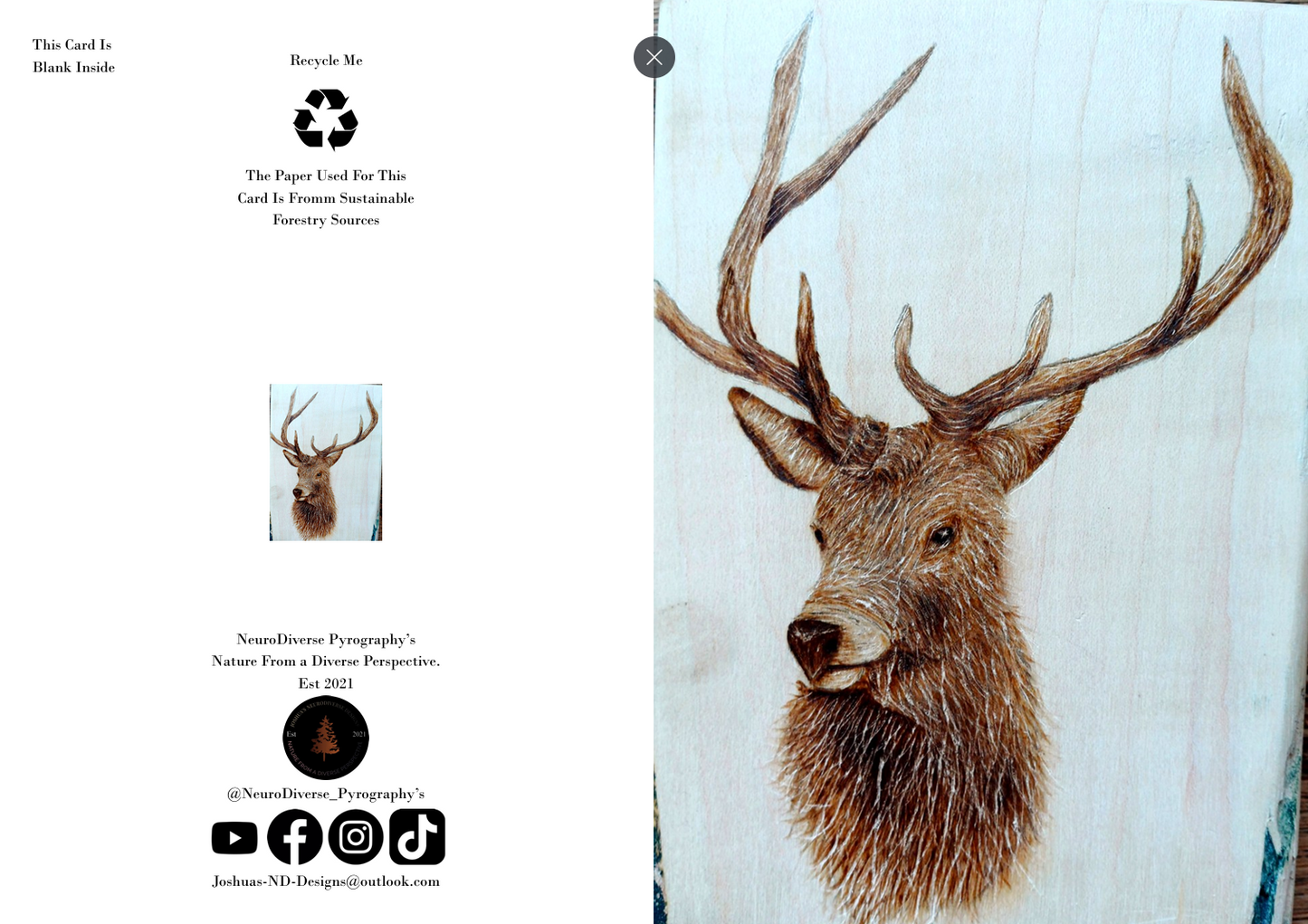 "Staggered" Greeting Card