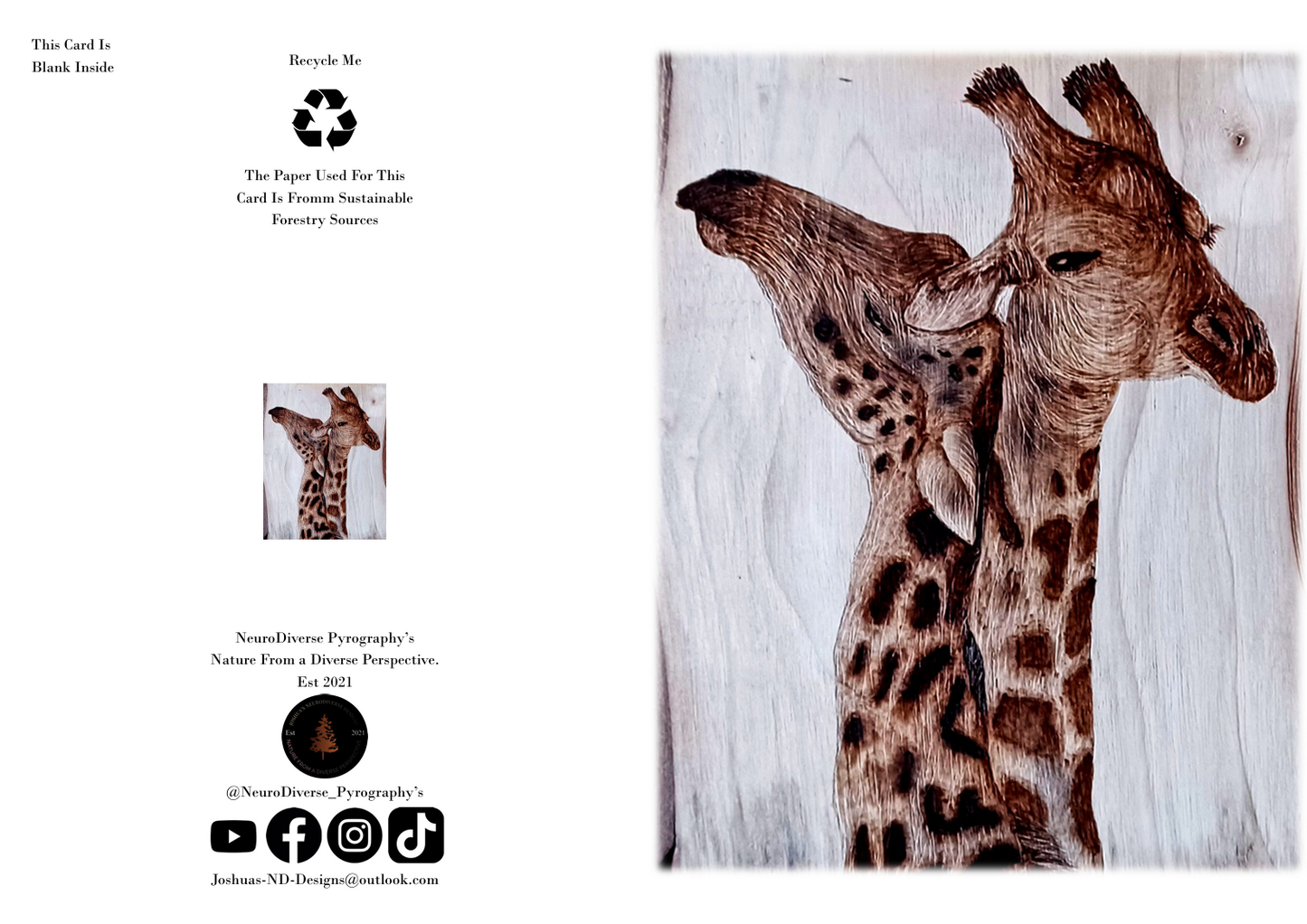 "Taller Together" Greeting Card