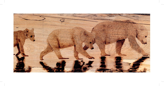 "Family Stroll" Art Print
