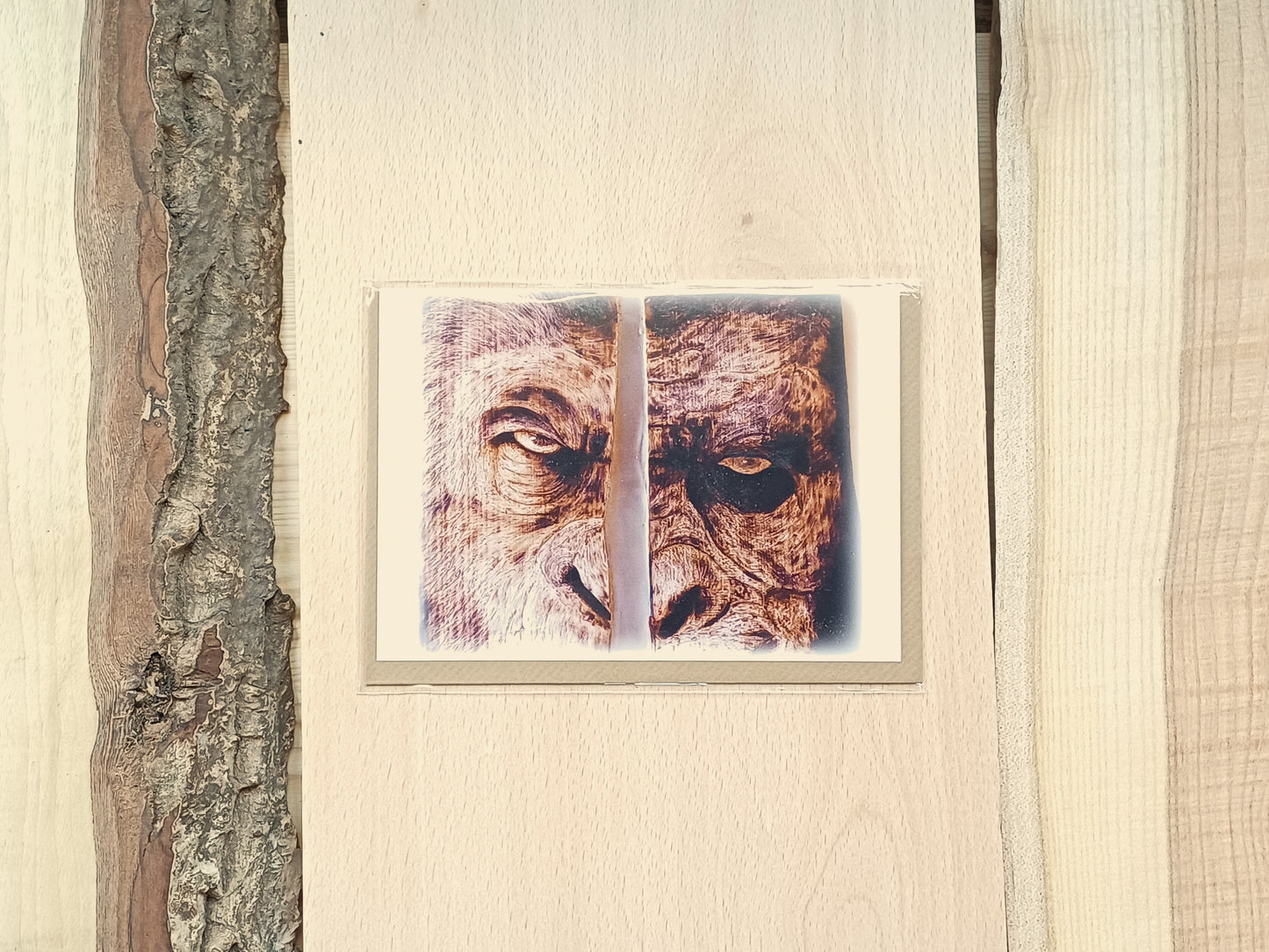 "Light & Dark" Greetings Card