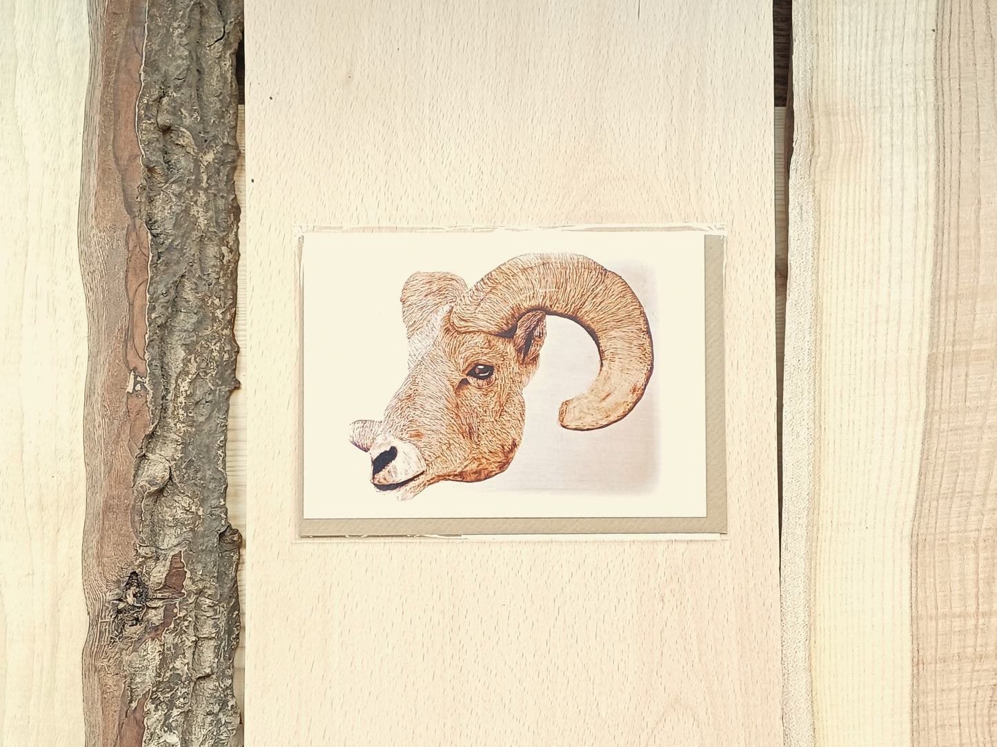 "Ram-Say" Greetings Card