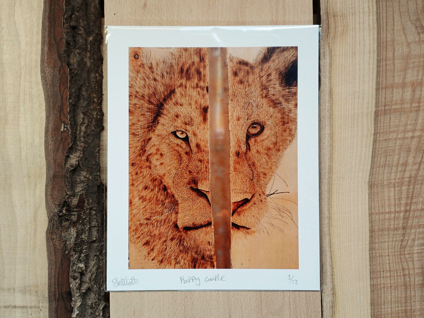 "Happy Couple" Art Print