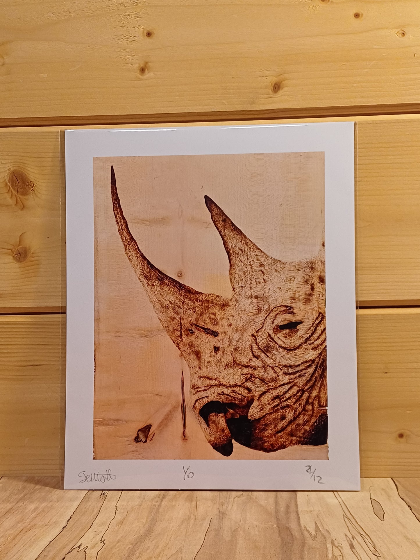 "Yo" Art Print
