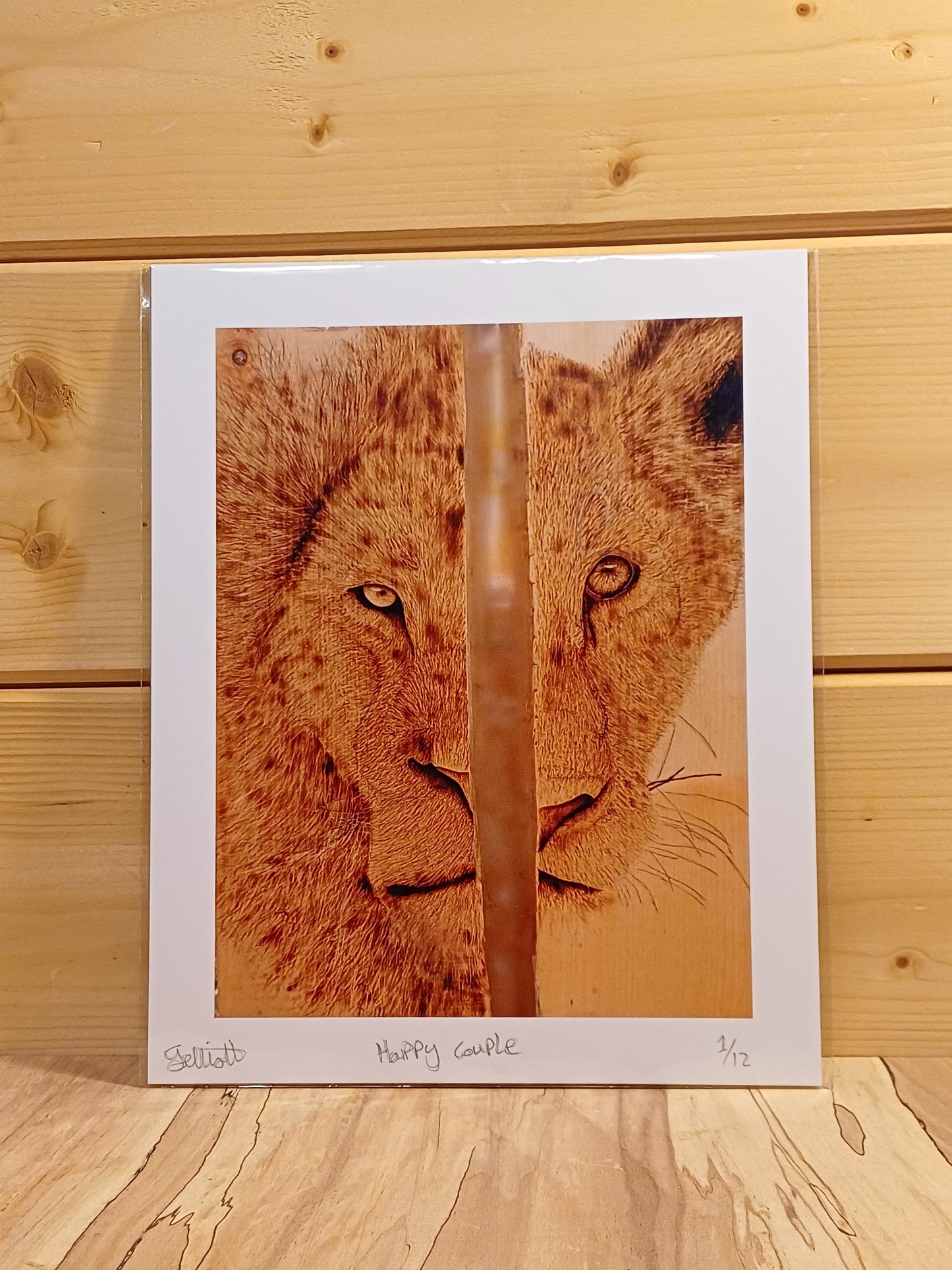 "Happy Couple" Art Print
