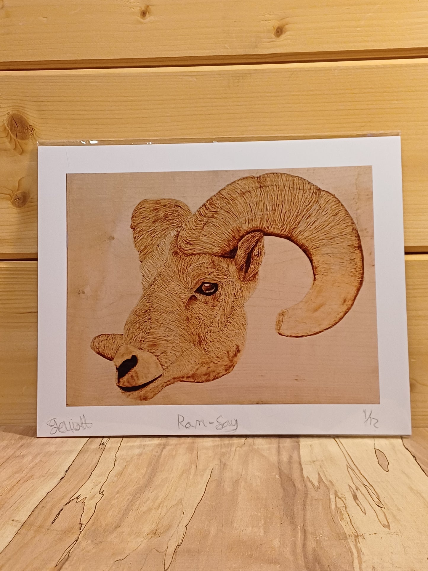 "Ram-Say" Art Print