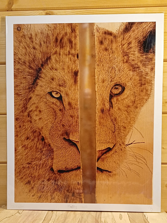 "Happy Couple" Art Print