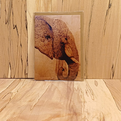 "Rustic Rue" Greetings Card