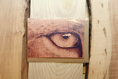 "Eye-Leen" (Close-Up) Greeting Card