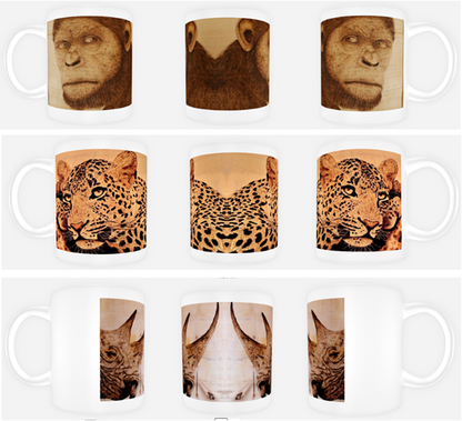 Mirrored Design Mugs