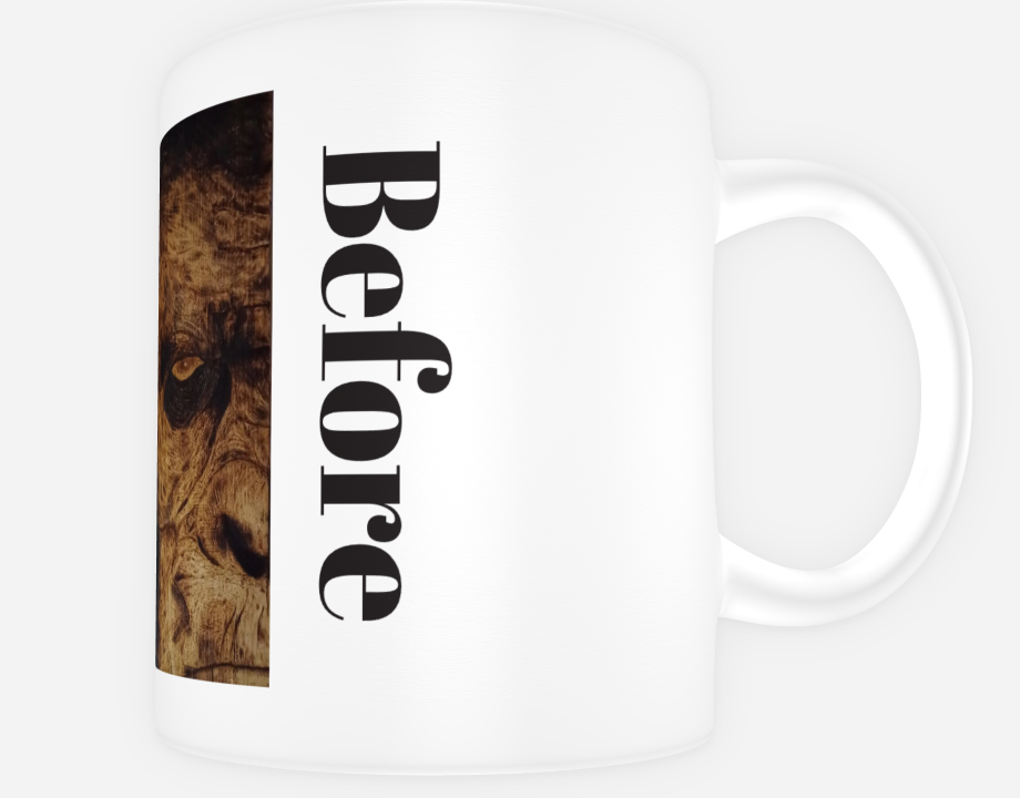 Before & After Coffee Mug