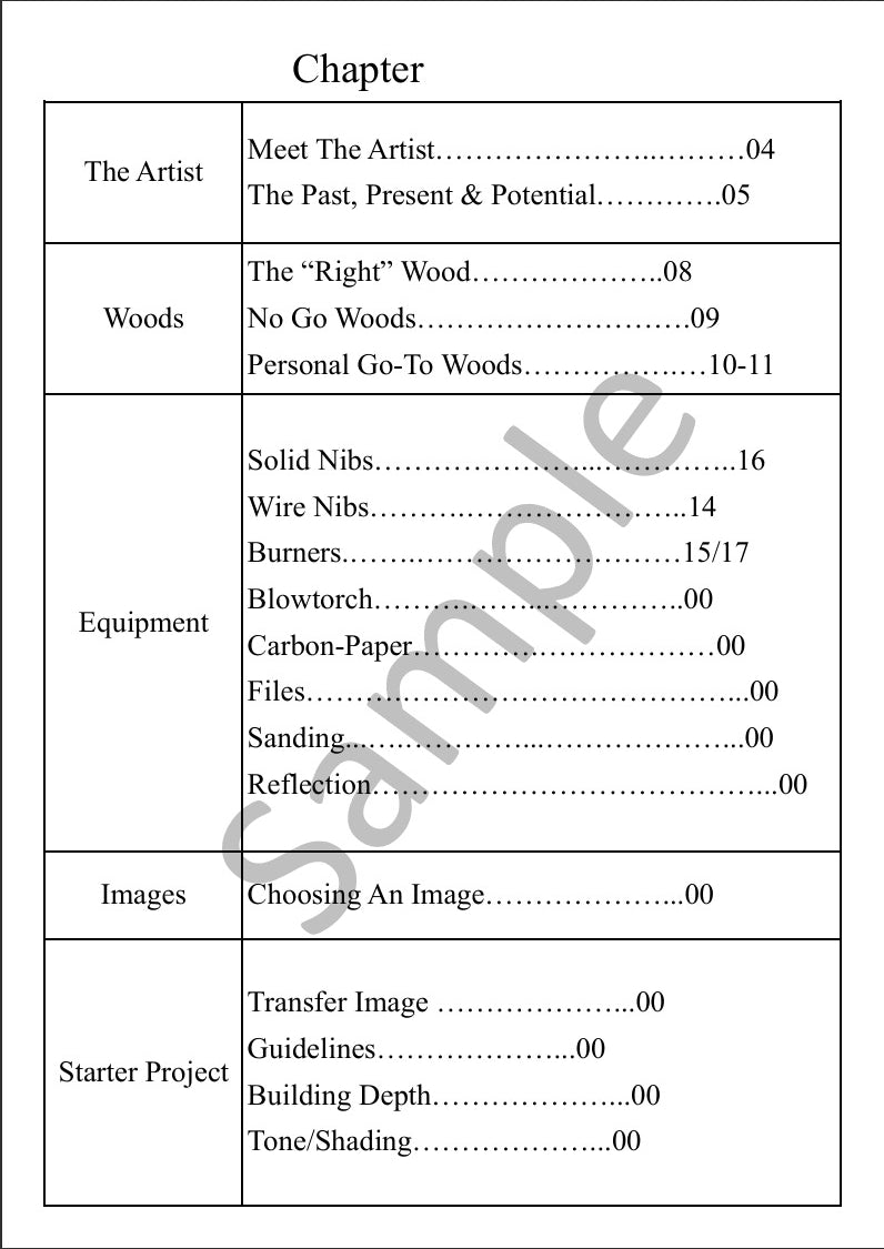 The AutoPyrography Book (Coming 2027 - 2028)