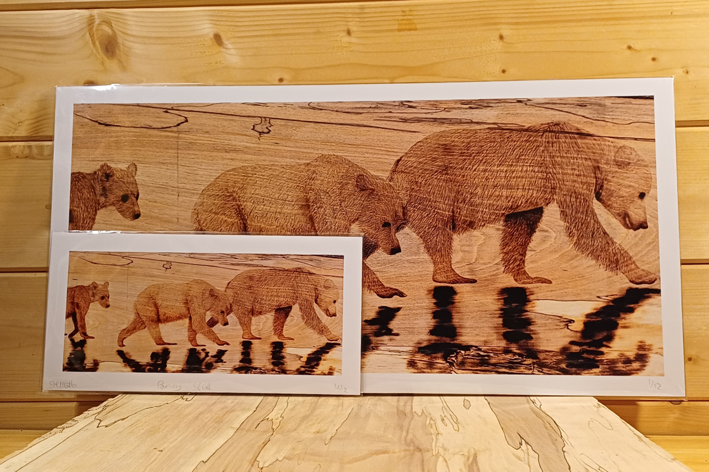 "Family Stroll" Art Print