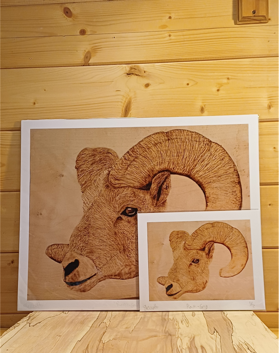 "Ram-Say" Art Print