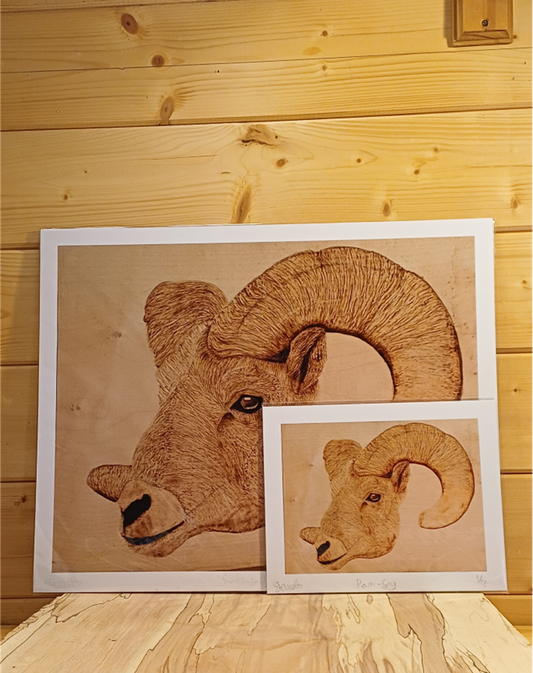 "Ram-Say", Ram Inspired Fine Art Print