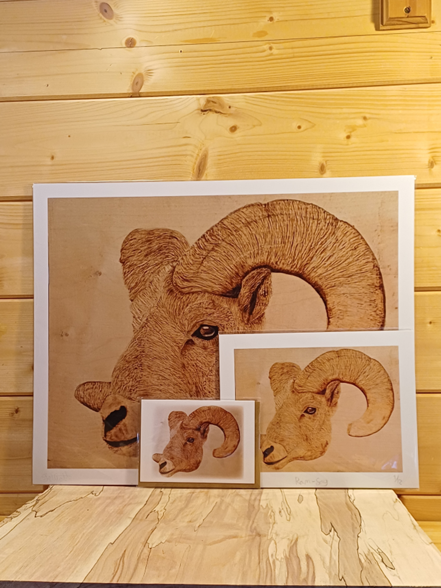 "Ram-Say" Art Print