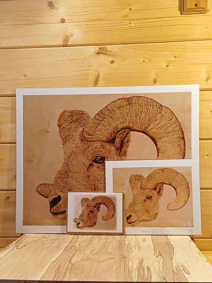 "Ram-Say", Ram Inspired Fine Art Print