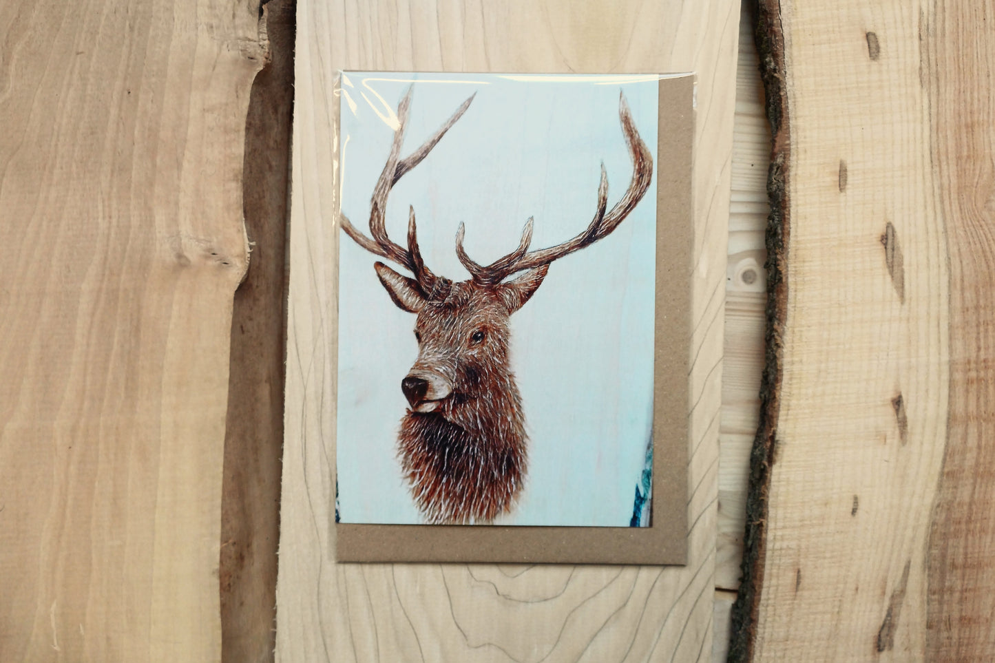 "Staggered" Greeting Card
